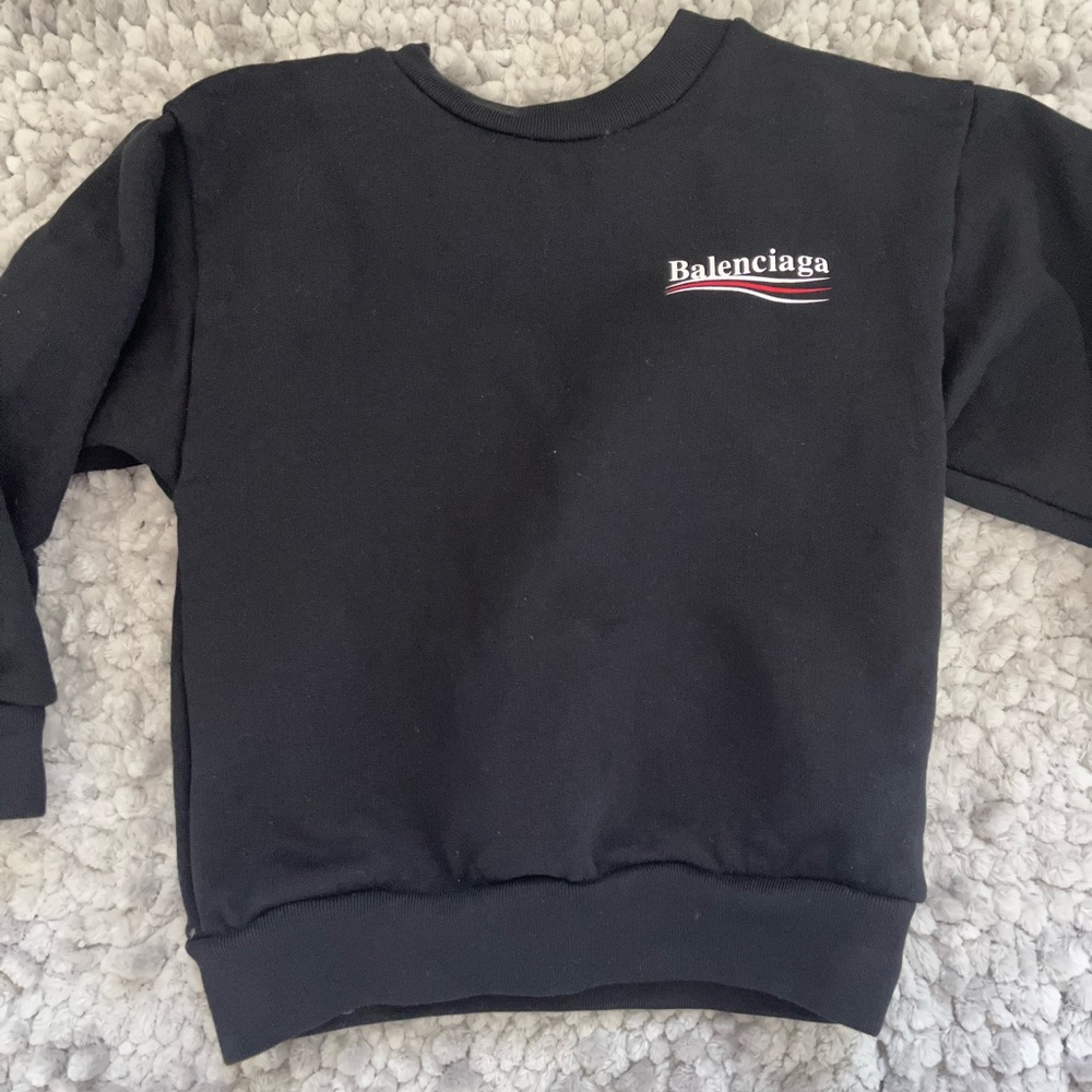Balenciaga crew swear top